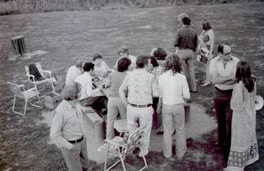 Photograph - Digital Image, Labor get together Poulter Avenue 1975/76, 1975c