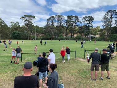 Photograph - Digital Image, Marilyn Smith, Montmorency Junior Football Club. Family Fun Day 2019, 11/02/2019