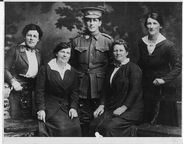Photograph - Digital Image, The Poulter family c1914, 1914c