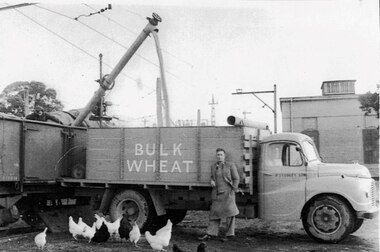 Photograph - Digital Image, Bob Stubley's truck, 1940s