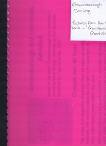 Folder, Greensborough and Greenhills revisited, 2013 (photographs)