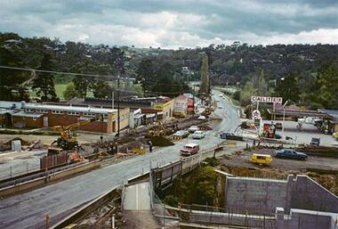 Photograph - Digital Image, Main Street upgrade 1960s, 1978c