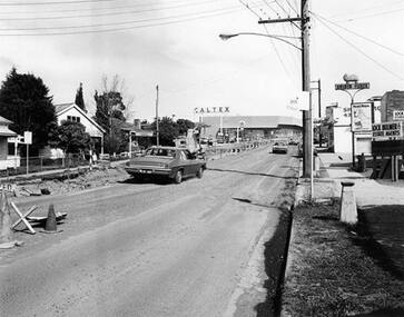 Photograph - Digital Image, Main Street upgrade 1978c, 1978c