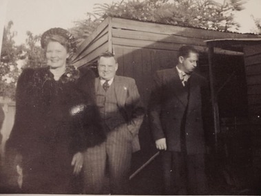 Photograph - Digital Image, Olive Poulter, Frank O'Neill and Alfred Gibson, 1940s