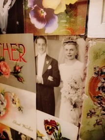 Photograph - Digital Image, Win O’Neill on her wedding day 1942, 1942