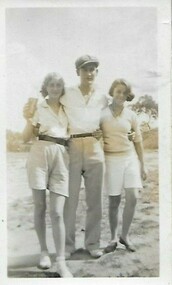 Photograph - Digital Image, J. Gadsden and Co. Picnic at Greensborough 1934 - Jean, Jeff and Joyce, 1934_
