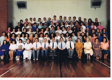 School Photograph - Digital Image, Rosie Bray et al, Greensborough Secondary College 1990 Staff Gr8750, 1990_
