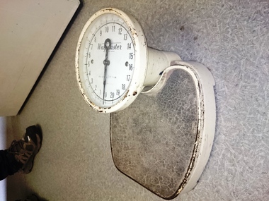 Photograph - Digital Image, Scales from Tom Vickers Pharmacy, 2018_