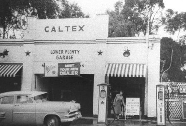 Photograph - Digital Image, Lower Plenty Garage, 1950s