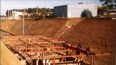 Photograph - Digital Image, Building Watsonia Station 1975, 1975_