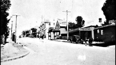 Photograph - Photograph - Digital Image, Main Street Greensborough 1930s, 1930s