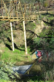 Photograph - Digital Image, Plenty River at the aqueduct crossing Greensborough 2019, 02/07/2019