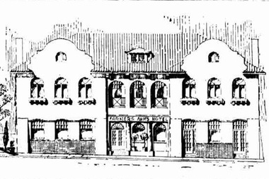 Photograph - Photograph - Digital Image, The Herald, Greensborough Hotel 1924, 02/07/1924