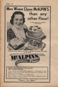 Advertisement - Digital Image, McAlpin's Self Raising Flour, 1930s