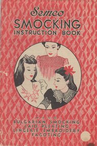 Book - Digital Image, Semco, Semco smocking instruction book, 1950s