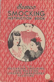 Book - Book - Digital Image, Semco, Semco smocking instruction book, 1950s