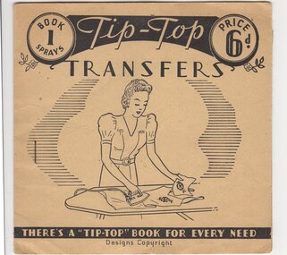 Booklet - Digital Image, N Z Transfer Company, Tip-top Transfers, Book 1: Sprays, 1959_