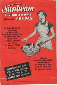 Book - Digital Image, Sunbeam Corporation, Sunbeam Frypan instruction manual, 1959_