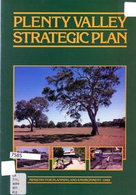 Booklet - Leaflet, Plenty Valley strategic plan, August 1989
