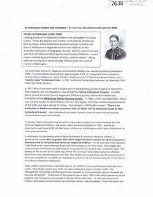 Document - Article, Sutherland Homes for Children, 22/10/2019