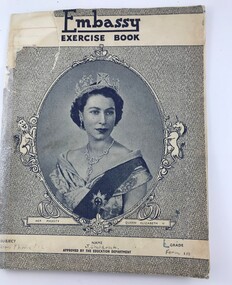 Book - Exercise Book, Embassy exercise book, 1950s