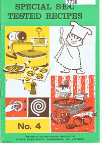 Booklet - Recipe Book, Special S.E.C tested recipes, No.4. 1960s, 1960s