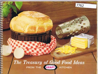 Book - Recipe Book, Kraft Foods, The treasury of good food ideas from the Kraft kitchen, 1960s
