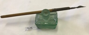 Container - Ink Bottle, J. Angus, 1900s