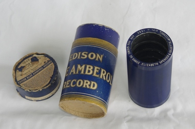 Audio - Gramophone Cylinder, Thomas A. Edison Inc, Are you going to dance, 1920s