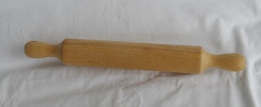 Domestic object - Rolling Pin, Pine rolling pin, 1950c