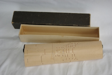 Piano Roll, Anglo-American Player Roll Co, Gonna build a big fence around Texas, 1930c