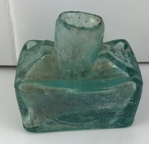 Container - Bottle, J. Angus & Co, Shear top cabin Ink bottle, 1900s