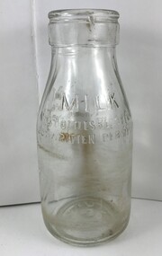 Container - Bottle, Milk Bottles Recovery Ltd, Recovery Ltd Milk Bottle - one third pint, 1951 to 1973