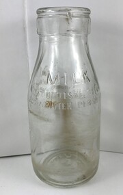 Container - Bottle, Milk Bottles Recovery Ltd, Recovery Ltd Milk Bottle - one third pint, 1951 to 1973
