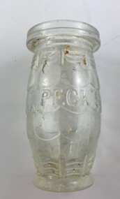 Container - Jar, Peck's paste jar, 1930s