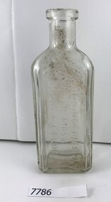 Container - Bottle, Bonnington's Irish Moss cough syrup, 1930-1940s