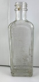 Container - Bottle, Woods' Great Peppermint Cure, 1940's