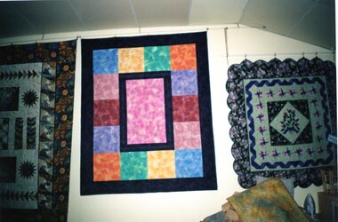 Photograph - Photographs, Rosie Bray, Quilts on display at The Patchwork Gallery  2004, 2005