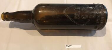 Domestic object - Bottle, AGM (Australian Glass Manufacturers), Lager bottle, 1912-1922