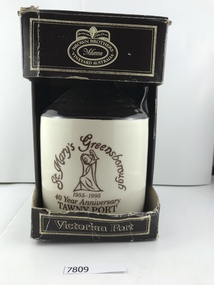 Container - Bottle, St Mary's Greensborough 40 year anniversary tawny port, 1995
