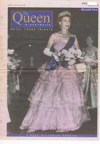 Newspaper Clipping, Herald Sun, The Queen in Australia: Royal tours tribute, 16/03/2000