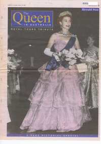 Newspaper - Newspaper Clipping, Herald Sun, The Queen in Australia: Royal tours tribute, 16/03/2000