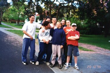 Photograph - Photographs, Sue Ballantyne, Willis Street kids 1996, 20/10/1996
