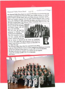 Article - Newspaper Clipping, Watsonia Traders Association, Diamond Valley Brass Band, 2002-2003