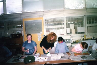 Photograph - Photographs, Rosie Bray, Diamond Valley Arts Society: Children's painting class with Terese Crea, 2005