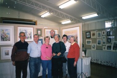 Photograph, Rosie Bray, Diamond Valley Arts Society members, 2005