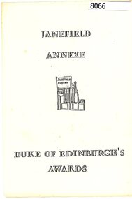 Programme - Program, Janefield Special School, Janefield Special School: Duke of Edinburgh's Awards 1991, 1991