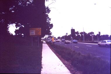 Slide - Photograph, John Ramsdale, Plenty Road near Parade College: Slide 29, 1990s