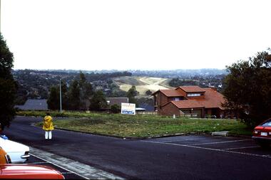 Slide - Photograph, John Ramsdale, Greensborough Bypass near Apollo Parkways: Slide 91, 1990s