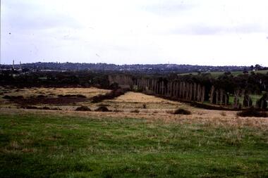 Slide - Photograph, John Ramsdale, Looking towards Bulleen brickworks; Slide 126, 1990s